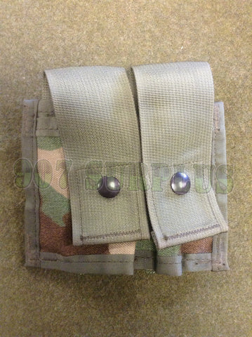 Woodland Double 40mm Pouch