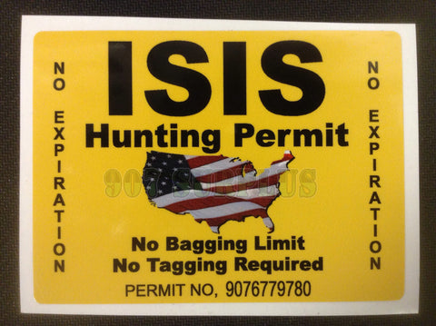 ISIS Hunting Permit