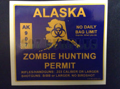 Alaska Zombie Hunting Permit
